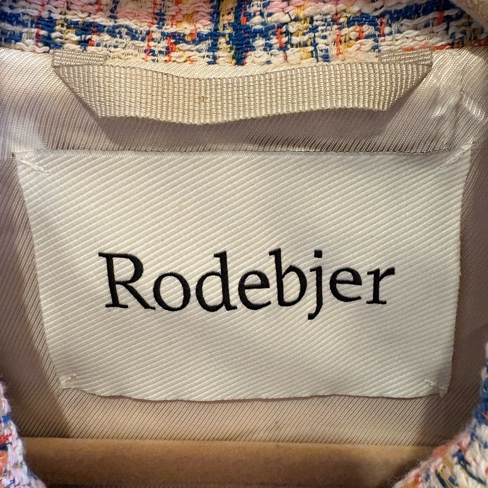 NWOT Rodebjer Angelica Country Weave Jacket Multi Color Women’s Large - Picture 6 of 16